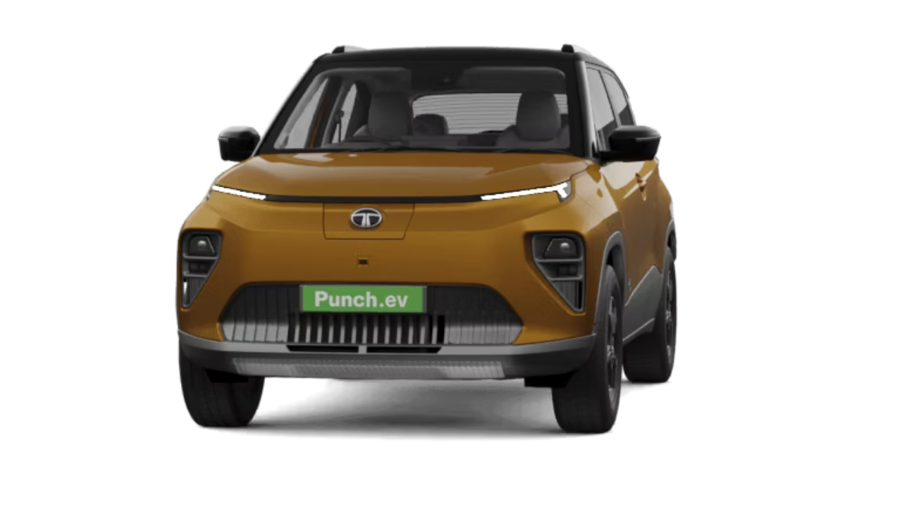 Tata Punch EV in Bengal Rouge